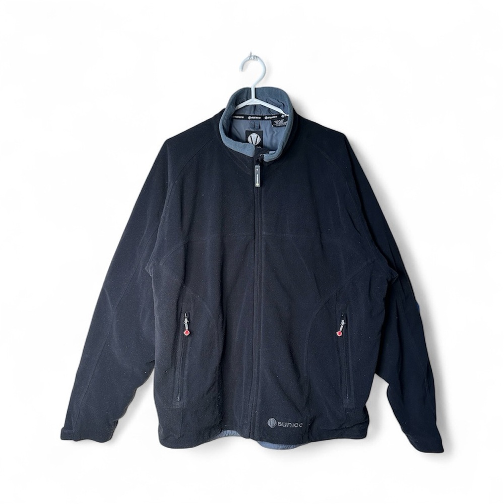 Sunice Men Fleece Full Zip Windbreaker Golf Jacket XL